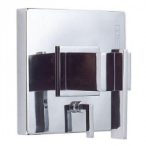 Sirius Single Handle Tub and Shower Faucet Trim Only with Diverter in Chrome