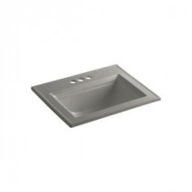 Memoirs Stately Drop-in Bathroom Sink in Cashmere