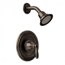 Brantford Posi-Temp 1-Handle Shower Faucet Trim Kit in Oil Rubbed Bronze (Valve Sold Separately)