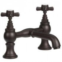 2-Handle Claw Foot Tub Faucet without Hand Shower in Oil Rubbed Bronze