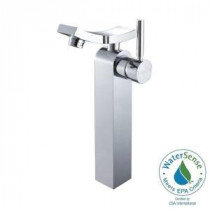 Unicus Single Hole Single-Handle Mid-Arc Vessel Bathroom Faucet in Chrome