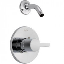Compel 1-Handle Shower Faucet Trim Kit in Chrome with Less Shower Head (Valve and Showerhead Not Included)