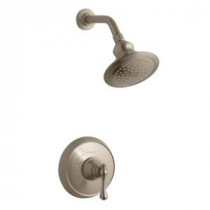 Revival 1-Handle 1-Spray Shower Faucet in Vibrant Brushed Bronze (Valve Not Included)