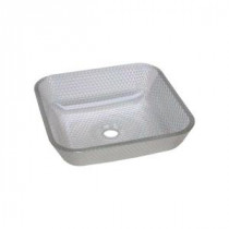 Cubix Vessel Sink in Crystal Reflections