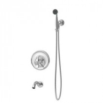 Winslet 2-Handle 1-Spray Tub and Shower Faucet with Hand Shower in Chrome
