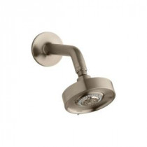 Purist 4-Spray Showerhead in Vibrant Brushed Bronze