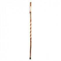41 in. Twisted Hickory Walking Stick