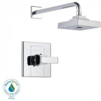 Arzo Single-Handle 1-Spray Shower Faucet Trim Kit Only in Chrome (Valve Not Included)