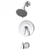 Elm Single-Handle 3-Spray Tub and Shower Faucet System in Chrome