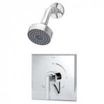 Duro 1-Handle Shower Faucet Trim Only in Chrome (Valve Not Included)