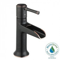Talis C Single Hole 1-Handle Mid-Arc Bathroom Faucet in Rubbed Bronze