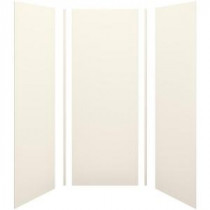 Choreograph 36 in. x 36 in. x 96 in. 5-Piece Shower Wall Surround in Biscuitfor 96 in. Showers