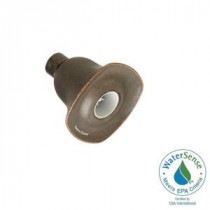 FloWise Square Water-Saving 1-Spray 3.25 in. Showerhead in Oil Rubbed Bronze