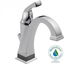 Dryden Single Hole Single-Handle Bathroom Faucet in Chrome with Touch2O.xt Technology