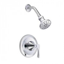 Antioch Single-Handle Shower Faucet Trim Kit in Chrome (Valve Not Included)