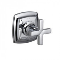 Margaux 1-Handle Volume Control Valve Trim Kit in Polished Chrome with Cross Handle (Valve Not Included)