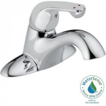 Commercial 4 in. Single-Handle Bathroom Faucet in Chrome