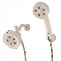 Anystream Neo 9-Spray Hand Shower and Shower Head Combo Kit in Brushed Nickel