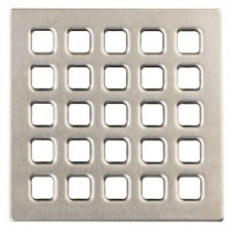 4 in. Brushed Nickel Professional Grate Kit Assembly