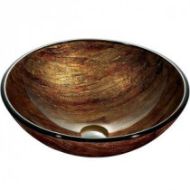 Amber Sunset Vessel Sink in Multi Colors