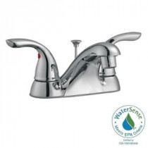 Ashland 4 in. Centerset 2-Handle Bathroom Faucet in Polished Chrome