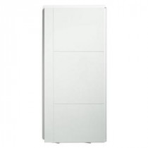 Accord 1.25 in. x 36 in. x 77 in. 2-piece Direct-to-Stud Shower End Wall Set in White