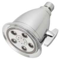 Hotel 3-Spray 3.25 in. Massage Showerhead in Brushed Chrome