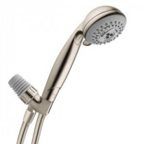 Croma E 75 3-Spray Handshower with Shower Arm Mount in Brushed Nickel