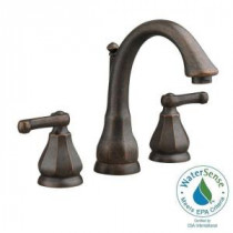 Dazzle 8 in. Widespread 2-Handle Bathroom Faucet in Oil Rubbed Bronze