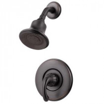 Treviso Single-Handle 2-Spray Shower Faucet in Tuscan Bronze