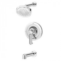 Museo Single-Handle 1-Spray Tub and Shower Faucet in Chrome