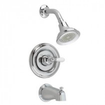 Hampton 1-Handle Tub and Shower Faucet Trim Kit in Polished Chrome (Valve Sold Separately)