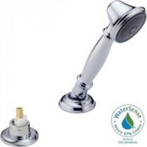Traditional Roman Tub Hand Held Shower in Chrome