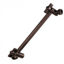 9 in. Adjustable Shower Arm in Oil Rubbed Bronze