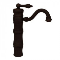Vintage III Single Hole 1-Handle Bathroom Faucet with Traditional Spout in Mahogany Bronze