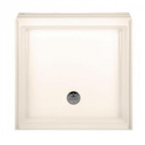 Town Square 36 in. x 36 in. Single Threshold Shower Base in Linen