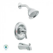 Banbury Single-Handle 1-Spray Tub and Shower Faucet in Chrome