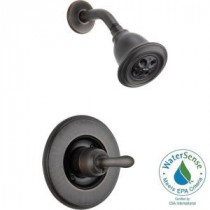 Linden 1-Handle 1-Spray Shower Only Faucet Trim Kit in Venetian Bronze with H2Okinetic Technology (Valve Not Included)