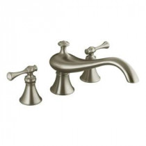 Revival 8 in. Widespread 2-Handle Bathroom Faucet Trim Kit in Vibrant Brushed Nickel (Valve Not Included)
