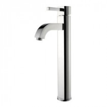 Ramus Single Hole Single-Handle High Arc Bathroom Faucet in Chrome