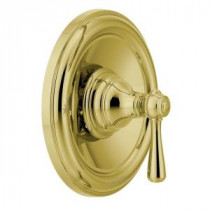 Kingsley Posi-Temp 1-Handle Valve Trim Kit in Polished Brass (Valve Sold Separately)