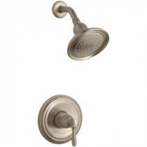 Devonshire 1-Handle Rite-Temp Shower Faucet Trim Kit in Vibrant Brushed Bronze (Valve Not Included)
