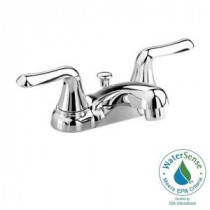 Colony Soft 4 in. Centerset 2-Handle Low-Arc Bathroom Faucet in Polished Chrome