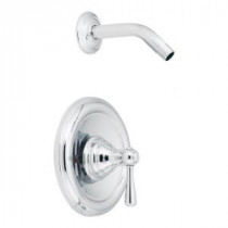 Kingsley Posi-Temp 1-Handle Shower Only with Showerhead Not Included in Chrome (Valve Sold Separately)