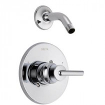 Trinsic 1-Handle Shower Faucet Trim Kit in Chrome with Less Shower Head (Valve and Showerhead Not Included)