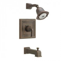 Town Square 1-Handle Tub and Shower Faucet Trim Kit with FloWise Showerhead in Oil Rubbed Bronze (Valve Sold Separately)