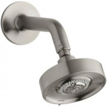 Purist 3-Spray 5-1/2 in. Showerhead in Vibrant Brushed Nickel