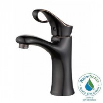 Cirrus Single Hole Single-Handle Bathroom Faucet in Oil Rubbed Bronze