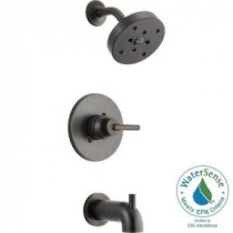 Trinsic 1-Handle 1-Spray Tub and Shower Faucet Trim Kit in Venetian Bronze (Valve Not Included)
