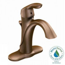 Eva Single Hole Single Handle High Arc Bathroom Faucet in Oil Rubbed Bronze
